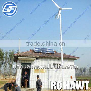 RICHUAN 600w 1kw 2kw 3kw 5kw 10kw 20kw francis turbine,small wind turbine,power generator for sale