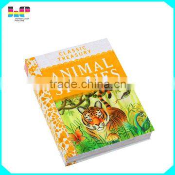 full color printed hardcover children story book printing