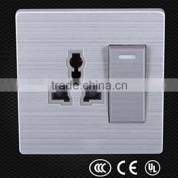 Beautiful design multiple socket-outlet , power outlet ce socket, pakistan electrical wall switch and outlet