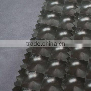 100% polyester embossed pu leather fabric for fashion cloth