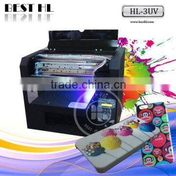 A3 Digital High Resolution Cheap UV Color Printer For DIY Gift Products Skin