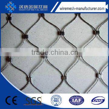 7x7 Structure 1.6mmx60x104mm Flexible SS Rope Mesh Ferruled Type for Balustrade photo-2