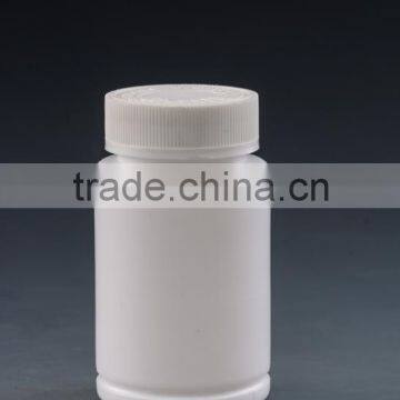 PE plastic pill capsule bottle with pressure seal