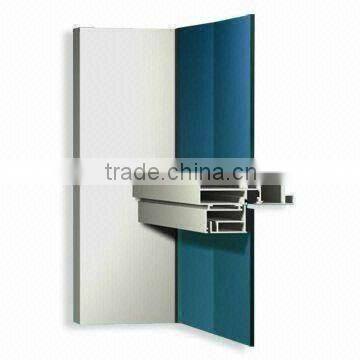 Aluminum profiles used for curtain wall