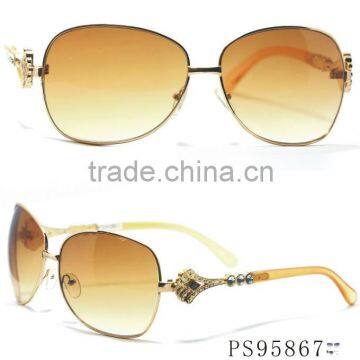 2013newest popular women's Fashion Metal Sunglasses