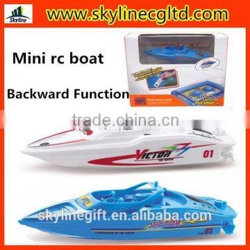 New high power 4CH mini rc racing boat with backward function, rc speed boat model for sale