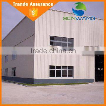 Large Span Prefabricated High Rise Turnkey Steel Warehouse