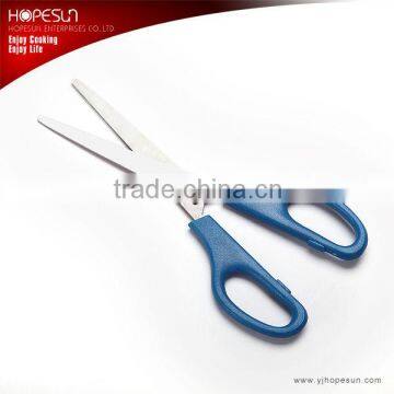 Blue color PP handle cheaper scissors