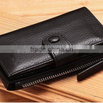Factory Wholesale Genuine Leather Key Holder Card Wallet photo-2