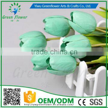 2016 Wholesale Multicolor 20" Real Touch Latex PU Artificial Flowers for Home Wedding Bridal Decoration photo-4