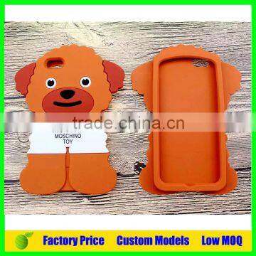 New coming lovely dog silicone mobile 3d phone case for LG V10 H968 cell phone back cover case