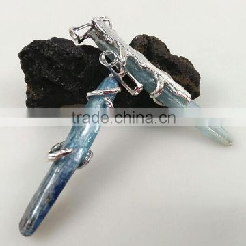 Wholesale kyanite stick pendant mineral gemstone