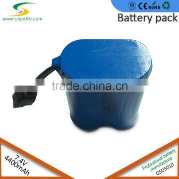 High quality 7.4v 4400mah rechargeable pos battery manufacturer