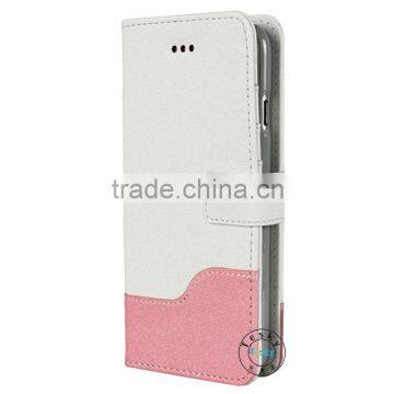 high quality folding pu leather case cover for iphone 6 plus 5.5 inch