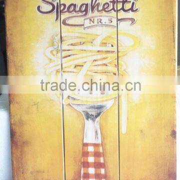 Specialized Wooden Wall Painting for Coffee Shop, Cafe Wood Painting photo-5