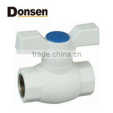 Plastic bsp thread ball valve made in China