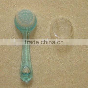 plastic facial brush