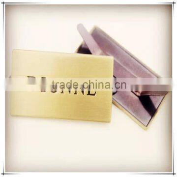 Personalized engraved brass name plates