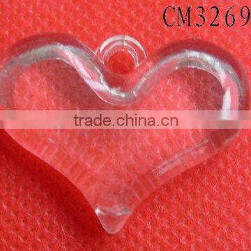 acrylic heart beadCM3269