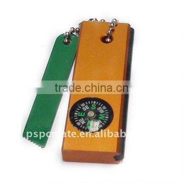 outdoor fire lighter with compass & aluminium material