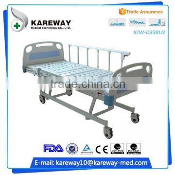 Supply Folding Cot Three Column Electric Bed With Three Revolving Levers photo-3