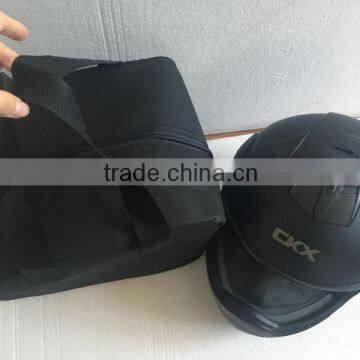 Black polyester safety helmet bag