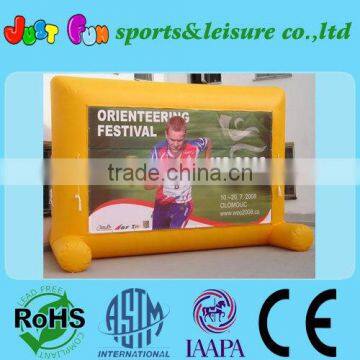 new advertising model customized inflatable advertising screen