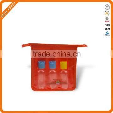 2015 Hot Sale Plain PVC Cosmetic Bag PVC Cosmetic Packging Bag photo-4