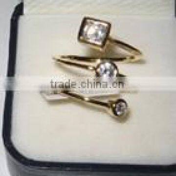 Ring With Cubic Zircon