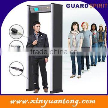 Multi-Zone Walk-Through Metal Detectors