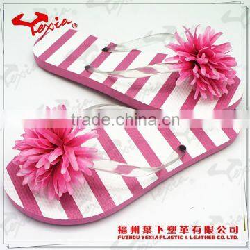 Ladies flower fashion sandal slipper