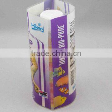 PET PE material shrink wrap film for bottle packing with customized printing