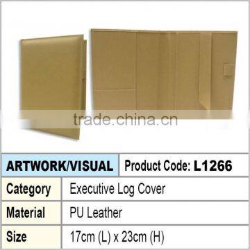 PU Notebook cover/ PU executive log cover