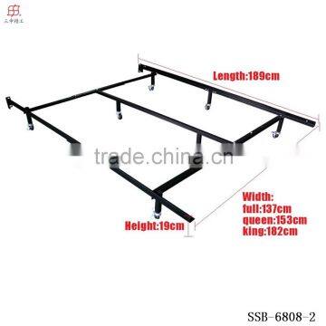Mattress Foundation Adjustable Full/Queen/King Platform Metal Bed Frame photo-3
