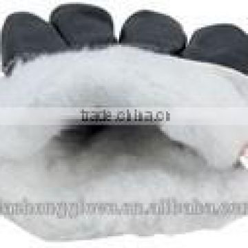 Leather Winter Gloves, warm winter gloves