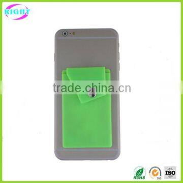 3M Adhesive Silicone Smart Card Holder,mobile Phone Silicone Card Smart Pocket photo-4