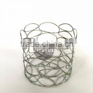 Utensil Rack in Circle, Chrome, Bronze, Black Powder Coated