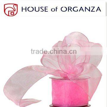 Organza Ribbon for Wrapping Gift or Decoration