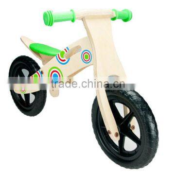 Hot design kids wooden bicycle with CE approval