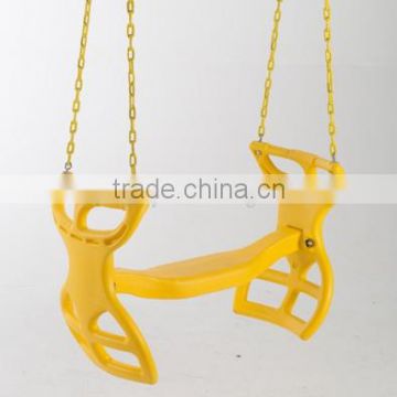 2 Person Plastic Glider Rider Swing for Kids