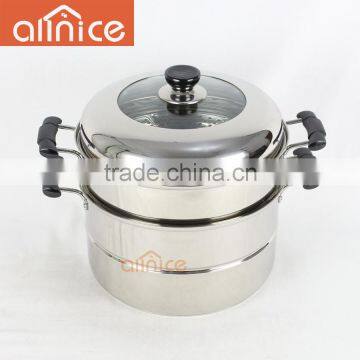 Factory 201material 2/3/4 Layers Stainless Steel Steamer Pot photo-2