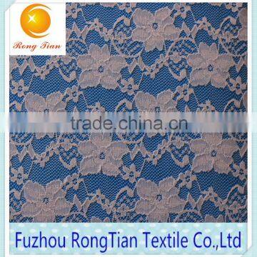 High quality voile lace fabric for wedding dress