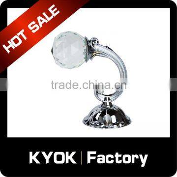 KYOK Golden Color Crystal Design Cutain Wall Hooks ,iron Metal Curtain Hooks,home Decoratitive Curtain Hooks photo-6