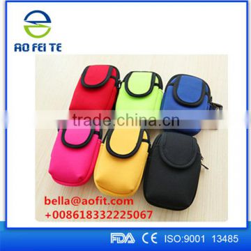 Alibaba Express Outdoor Sports Running Wrist Pouch Mobile Cell Phone Arm Bag