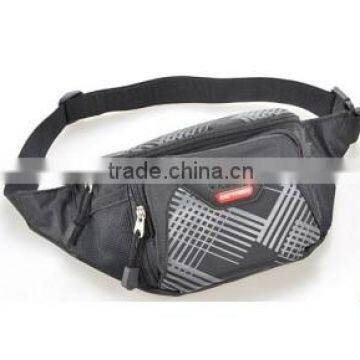 leisure durable nylon mesh waist bag