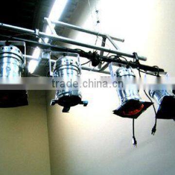 Warm White Par 64 Chrome Portable Disco dj Party Par64 Light Aluminum Par Can Quality Choice photo-3