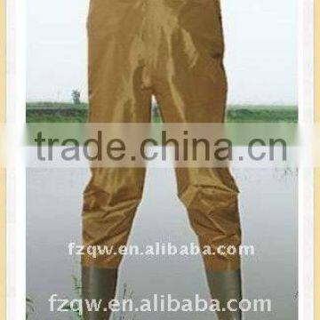 nylon fishing wear rubber wader pants