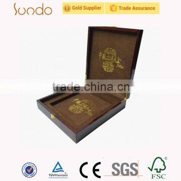 High quality high end packing boxes wooden