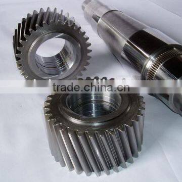 Roller shafts for roll box