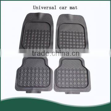 Non-skid grey block universal car floor mat